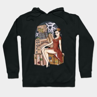 Tower of Terror Pin-up Hoodie